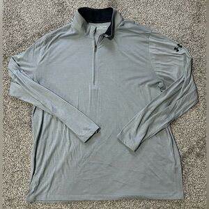 Gray Under Armour Quarter-zip